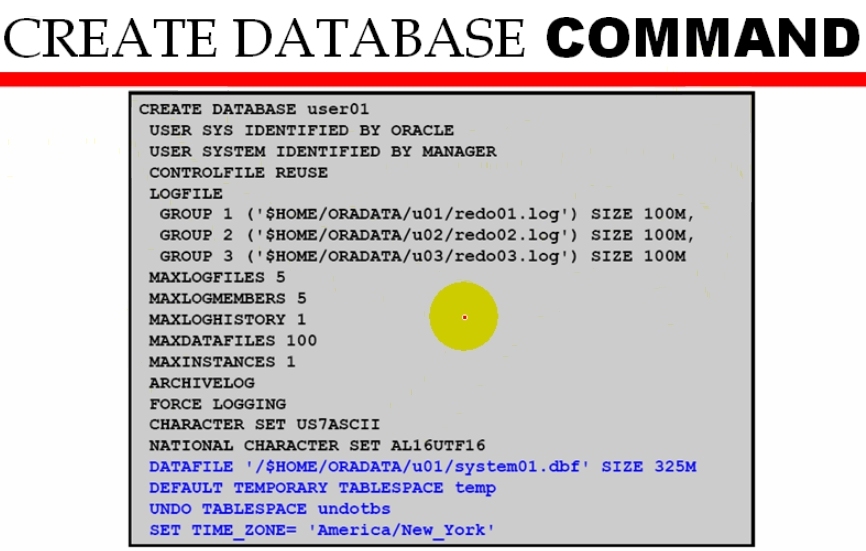 9_Oracle_Admin_删除数据库并使用CREATE DATABASE命令手动创建数据库_数据库删除_19