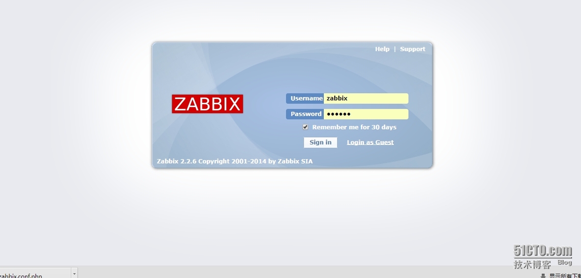 Debian jessie下安装Zabbix Monitoring(2.2.6)_zabbix2.2.6_08