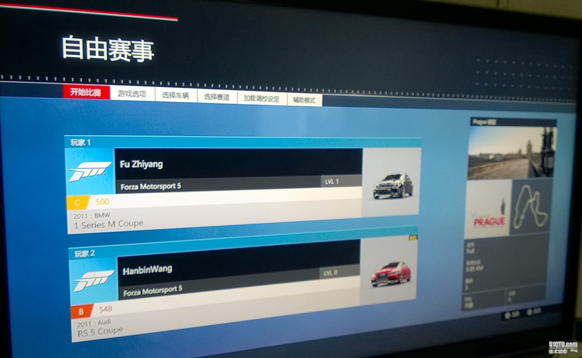 Xbox One 游戏:Forza 5 (分屏)多人本地对战_分屏_05