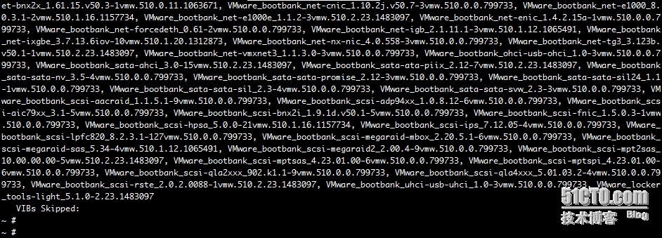 ESXI 通过esxcli命令行本地升级 从5.1 U2 升级到 5.5_esxcli  5.1升级5.5_05