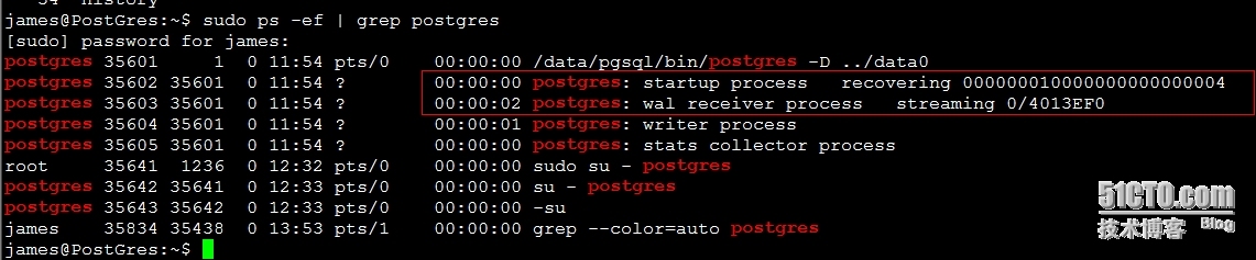 Pgsql 主从复制_复制