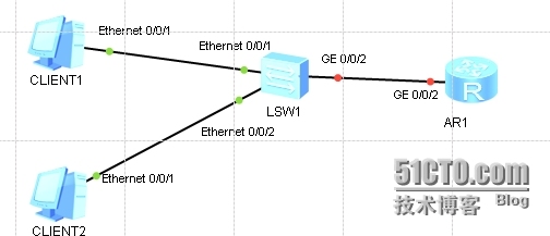 华为,eNSP, 配置,ACL_eNSP