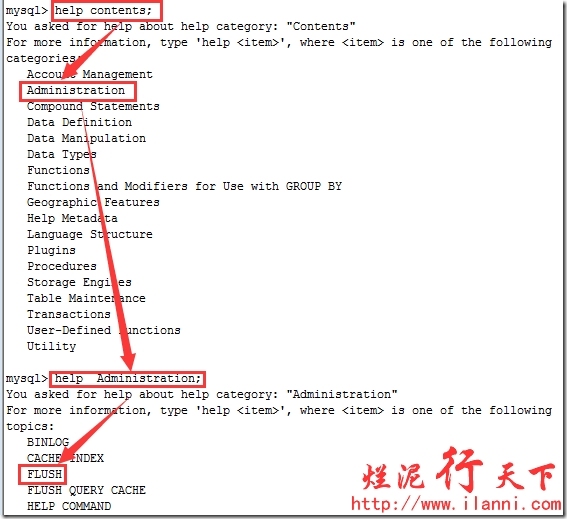 烂泥：mysql帮助命令使用说明_ 烂泥_41