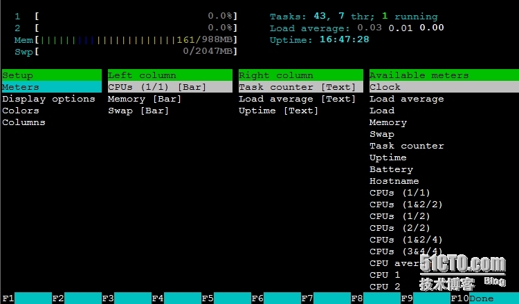 Linux监控工具之htop使用详解_htop_03