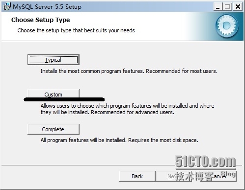  MySQL Server 5.5安装记录_开发者_03