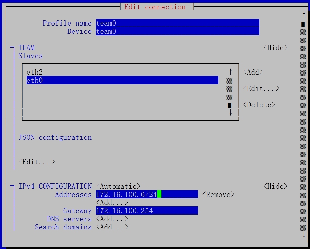 Centos7 –Team配置_team_06