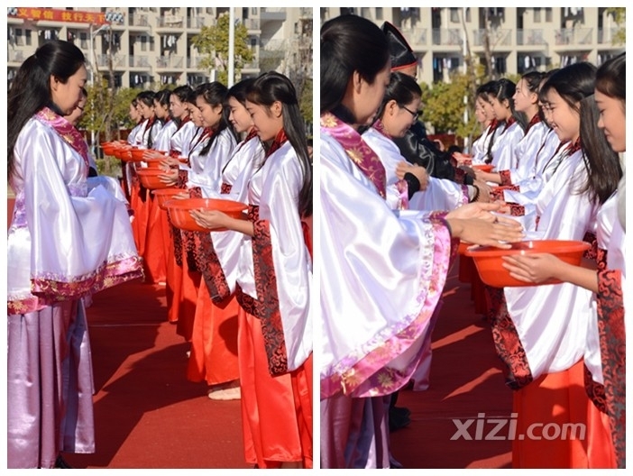 惠州市技师学院有意思的成人礼_主持人_10