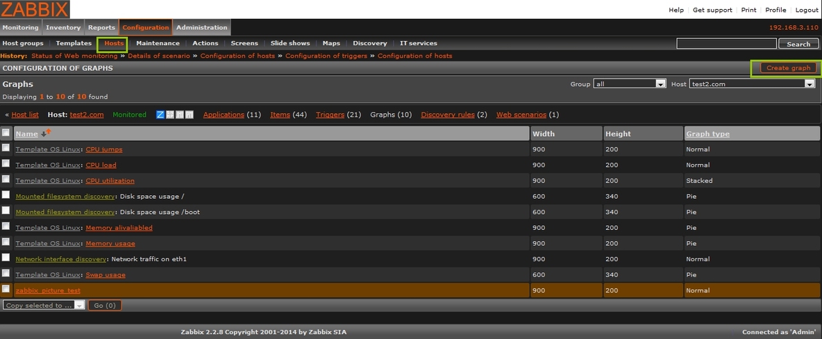 zabbix学习(三)添加WEB Monitoring_监控_12