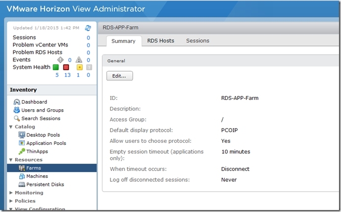 VMware Horzion View 6.0 Part 10 之RDS Desktop和RDS APP创建_VMware Horizon View_17