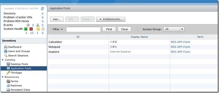 VMware Horzion View 6.0 Part 10 之RDS Desktop和RDS APP创建_VMware Horizon View_29