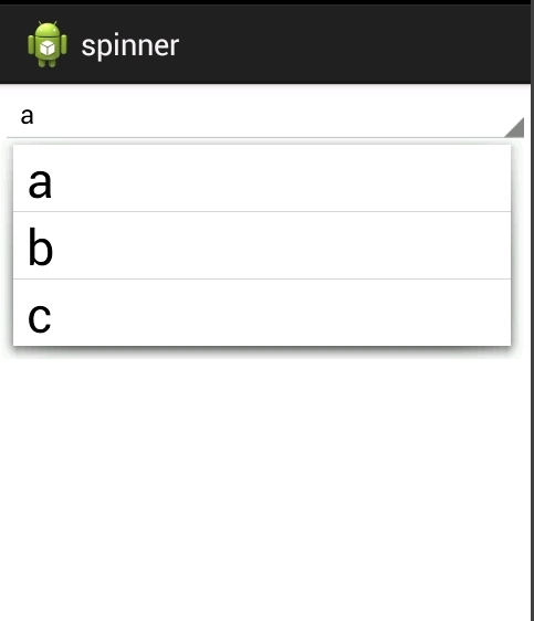 安卓自定义Spinner 样式_Spinner