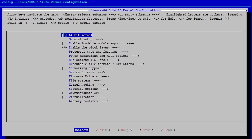  定制linux内核并编译busybox_busybox_04