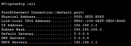 思科路由器 DHCP配置_DHCP_02