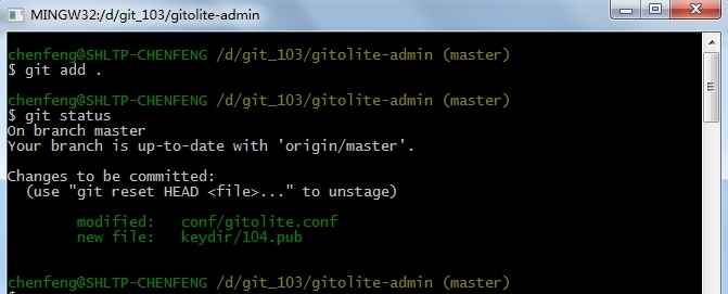 Git / Gitolite 的应用学习_git_10