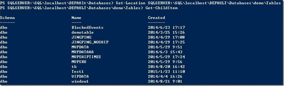 PowerShell 导入 SQL Server 的 PS 模块_Modules_13