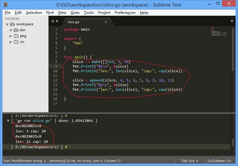 GO语言的切片_Go slice_13