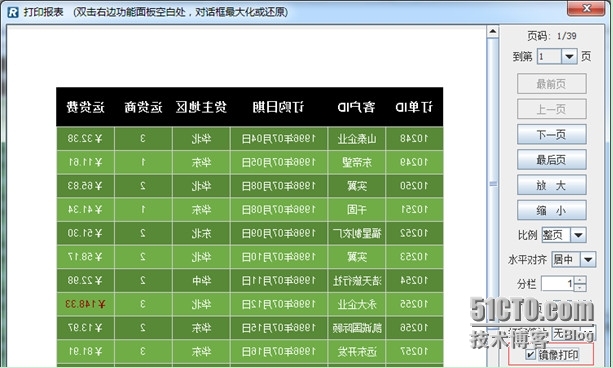 润乾集算报表呈现输出之精确打印_分栏_09