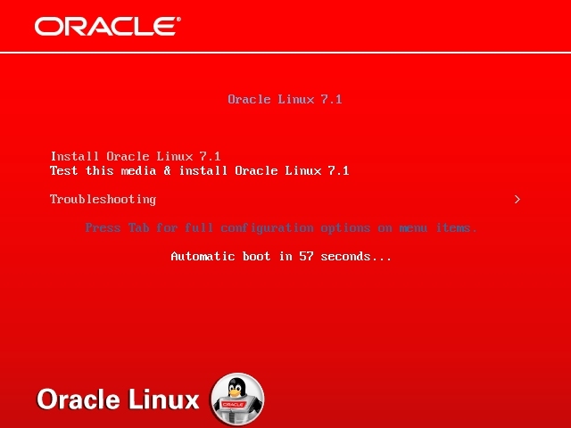 Oracle Linux 7.1安装_oracle