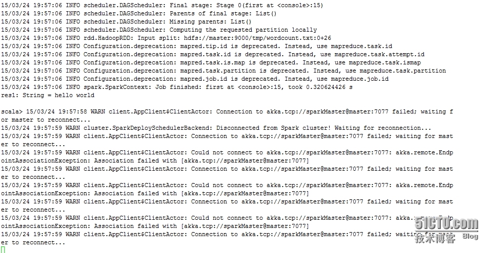 Spark集群独立模式HA_scala编程_07