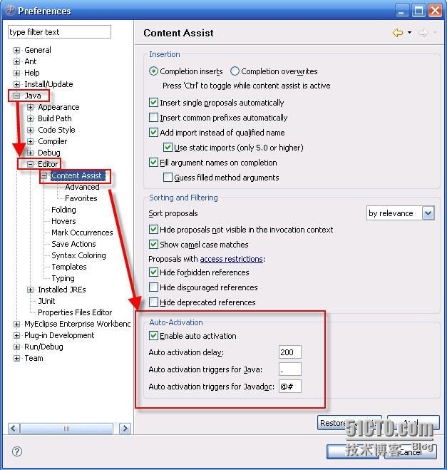 Eclipse设置提示_java开发工具Eclipse设置提示