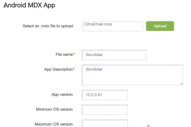 XenMobile 10使用WorxMail集成Exchange收发邮件_Citrix_03