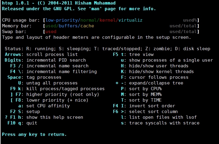 linux下 htop 工具简介_htop_04