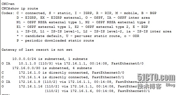 网络设备配置与管理---使用OSPF实现两个企业网络互联_路由器_38