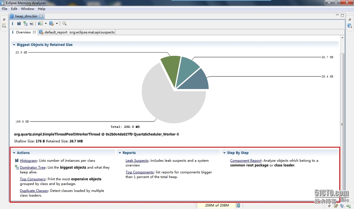   一次使用Eclipse Memory Analyzer分析weblogic内存溢出 _Java