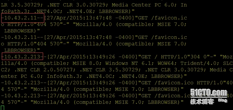 Nginx代理模式下 log-format 获取客户端真实IP_log-format_02