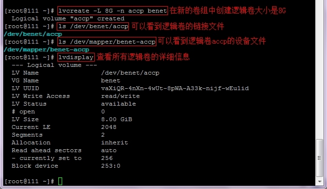 Linux中创建LVM逻辑卷并限制磁盘配额_逻辑卷_07