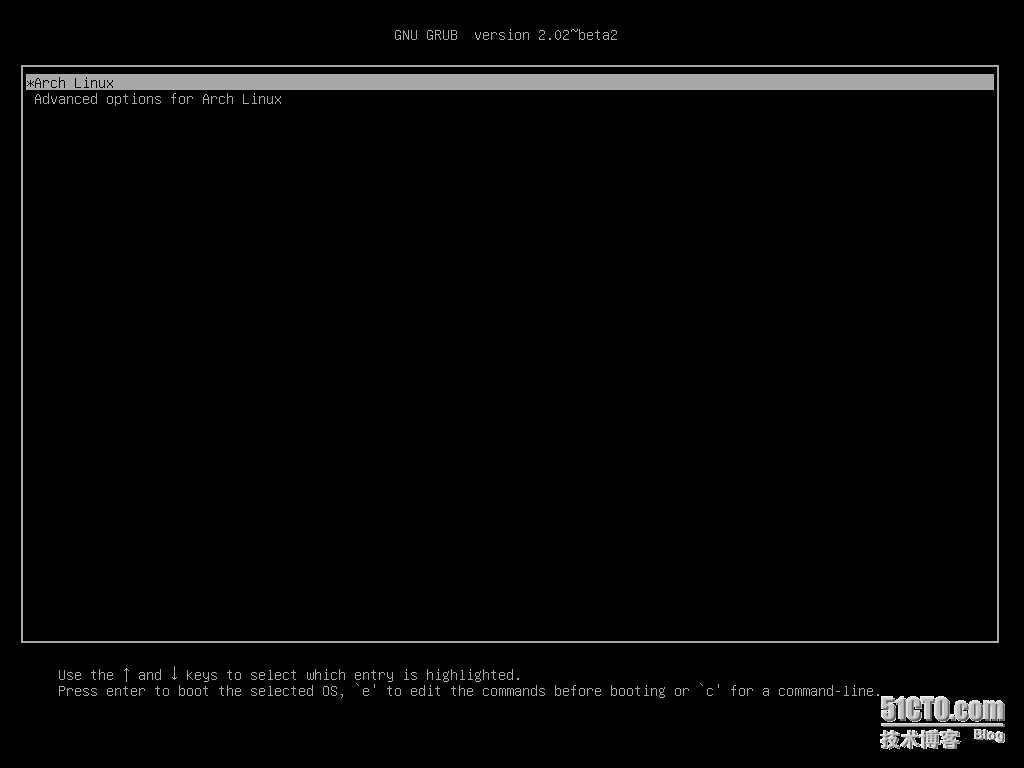 Virtualbox上面UEFI/GPT安装Archlinux2015.05.01_Archlinux _04