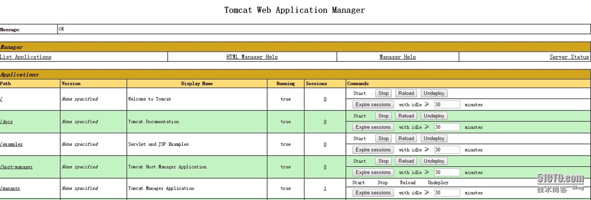 多学一点（十一）——配置使用Tomcat Manager进行可视化部署_Tomcat