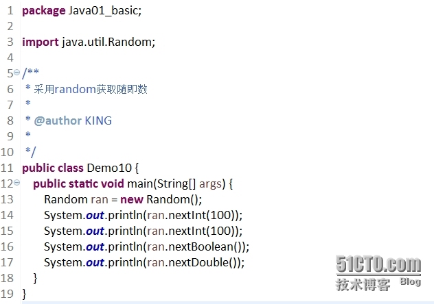 Java基础学习笔记 -- 6(Scanner、Random)_random_04