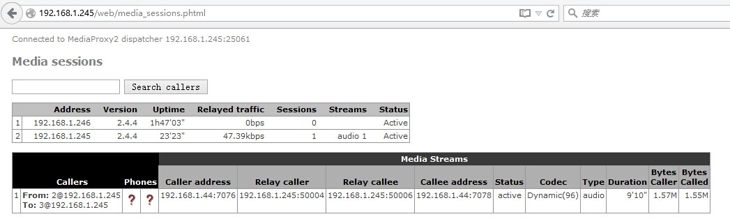 MediaProxy的Web监控界面及多Relay情景配置_mediaproxy _03
