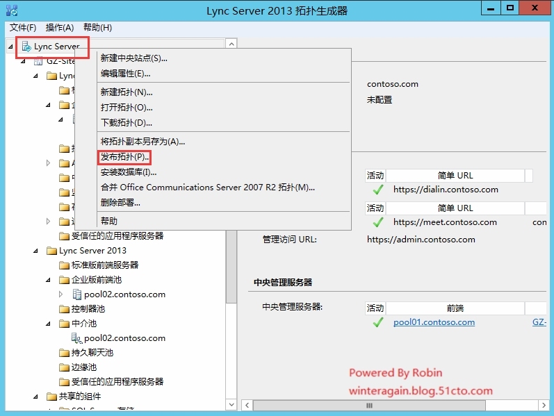 02SkypeForBusiness2015--拓扑发布以及DNS更新_Skype  For Business _19