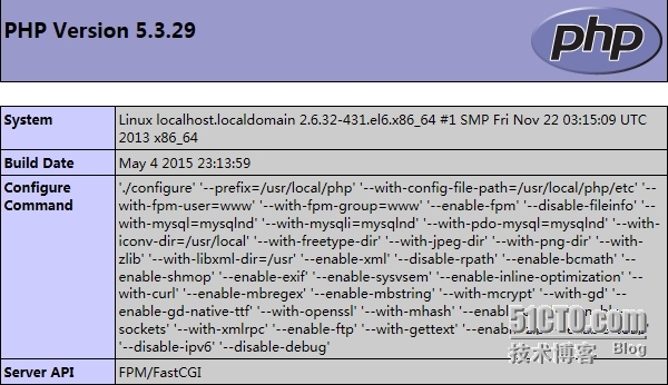 源码编译lnmp（Nginx 1.8 + MySQL5.5 + PHP 5.3）_Lnmp