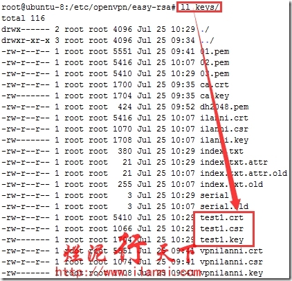 烂泥：ubuntu 14.04搭建OpenVPN服务器_easy-rsa_23