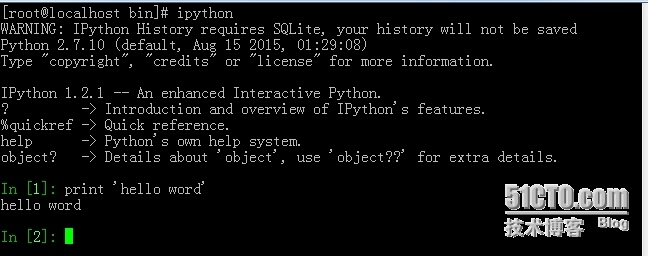 Centos6.4安装ipython_ipython