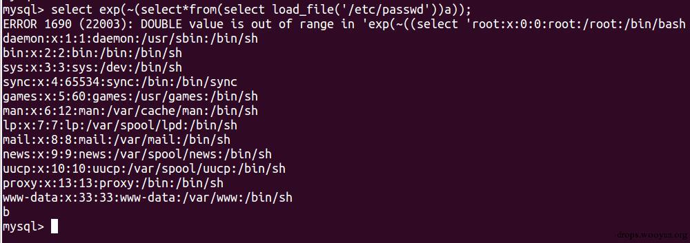 使用exp进行SQL报错注入_使用exp进行SQL报错注入_06