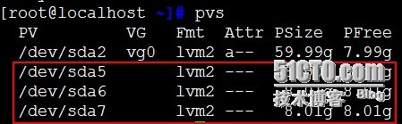 LVM的创建、扩展、收缩及快照功能的介绍_LVM_02