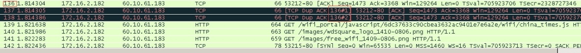 关于wireshark抓包的那点事儿_TCP segment of a rea_14