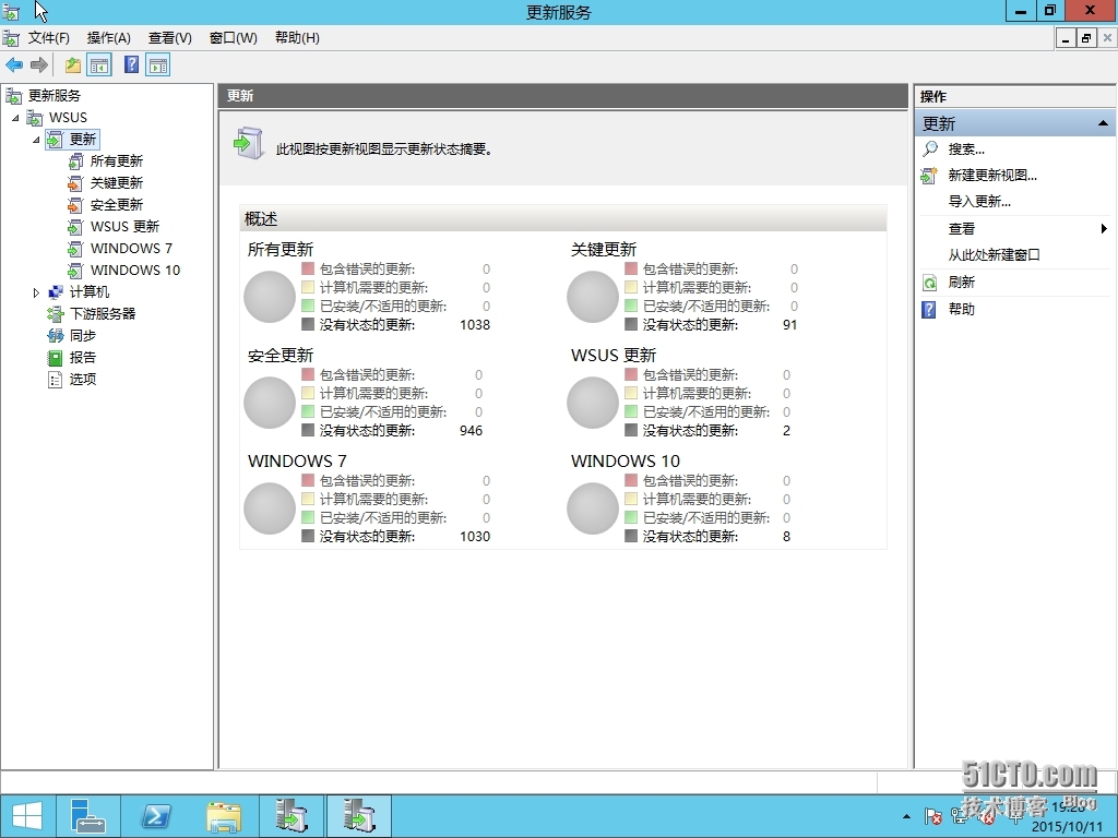 WINDOWS SERVER 2012 R2的WSUS管理界面_2012R2 WSUS _16