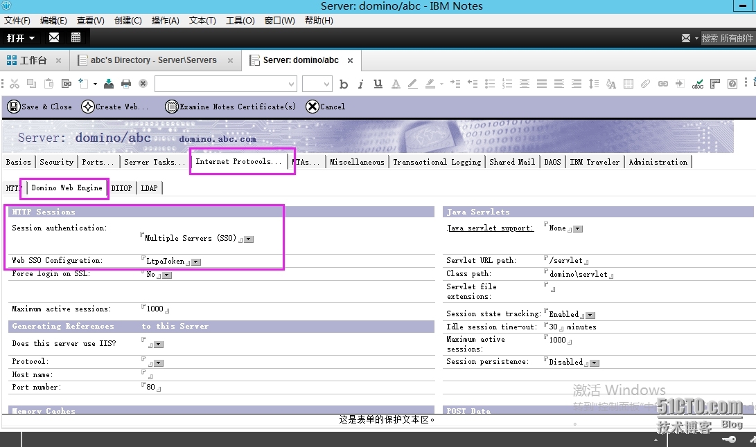 Centos7+Apache2.4+Domino9实现HTTP协议邮件代理_Centos7+Apache2.4+Do_08