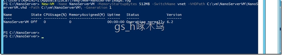 Windows Server TP3之NanoServer_Nano;Server;image;20_07