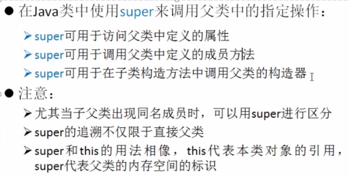 Java基础学习16（super关键字）_super关键字