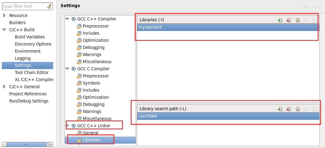 linux eclipse中C++连接mysql数据库_linux_02