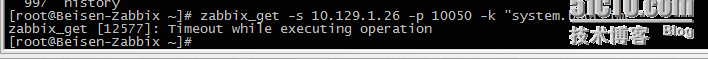 Zabbix 监控windows服务器监控闪断zabbix_get [12577]: Timeout while executing operatio_Windows_03