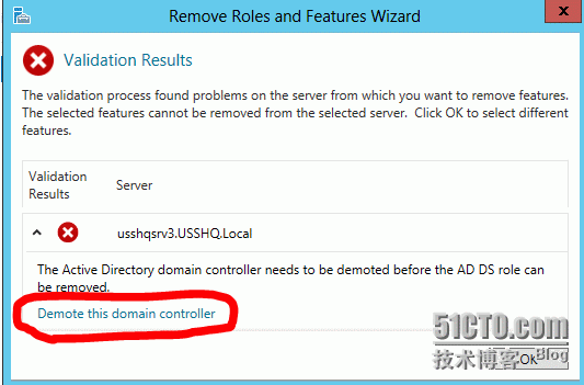 如何删除AD在 server 2012 上_demote ad 2012_05