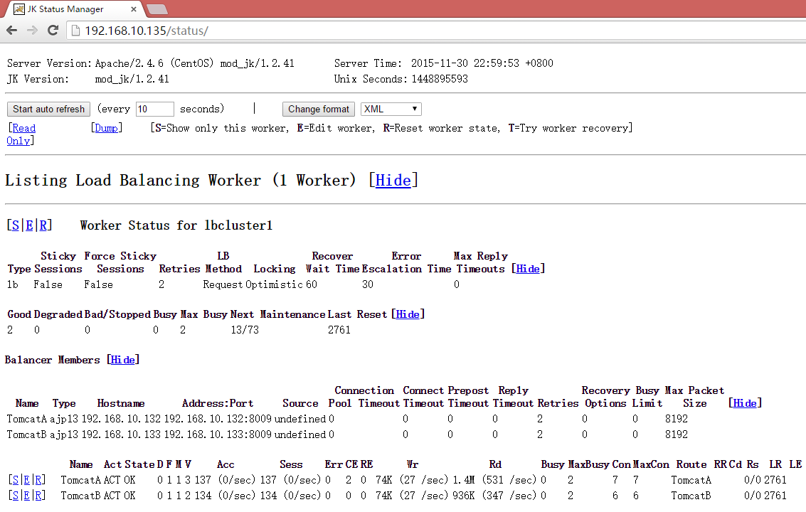 Apache+Tomcat实现负载均衡_tomcat  Apache sessi_03