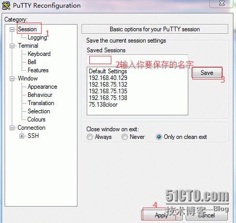 如何更改putty的字体和颜色_putty_06